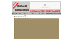 Desktop Screenshot of cuisine-francaise.org