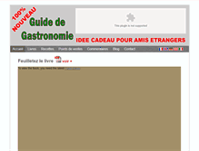 Tablet Screenshot of cuisine-francaise.org